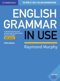 cover of the book English Grammar in Use: A Self-study Reference and Practice Book for Intermediate Learners of English