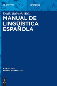 cover of the book Manual de lingüística española