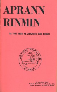 cover of the book Aprann rinmin : sa tout jinnfi ak jinngason doué konnin