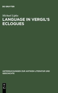 cover of the book Language in Vergil's "Eclogues"