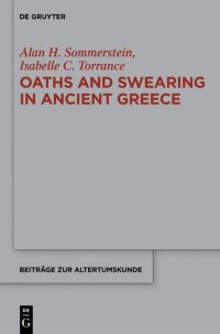 cover of the book Oaths and Swearing in Ancient Greece