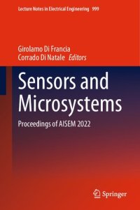 cover of the book Sensors and Microsystems: Proceedings of AISEM 2022