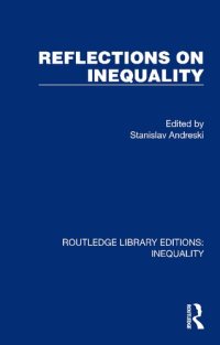 cover of the book Reflections on Inequality