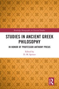 cover of the book Studies in Ancient Greek Philosophy: In Honor of Professor Anthony Preus