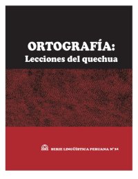 cover of the book Ortografía: Lecciones del quechua