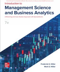 cover of the book Introduction to Management Science A Modeling and Case Studies Approach with Spreadsheets