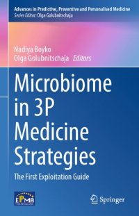 cover of the book Microbiome in 3P Medicine Strategies: The First Exploitation Guide