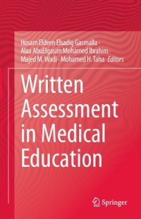 cover of the book Written Assessment in Medical Education