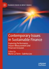 cover of the book Contemporary Issues in Sustainable Finance: Exploring Performance, Impact Measurement and Financial Inclusion