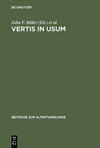 cover of the book Vertis in Usum: Studies in Honor of Edward Courtney