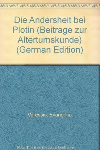 cover of the book Die Andersheit bei Plotin