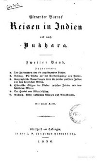 cover of the book Alexander Burnes' Reisen in Indien und nach Bukhara