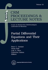 cover of the book Partial differential equations and their applications