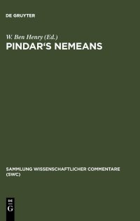 cover of the book Pindar's Nemeans: A Selection. Edition and Commentary