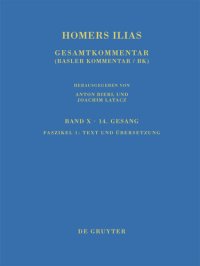 cover of the book Homers Ilias: Band VIII. Vierundzwanzigster Gesang. Faszikel 1. Text und Übersetzung