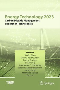 cover of the book Energy Technology 2023: Carbon Dioxide Management and Other Technologies