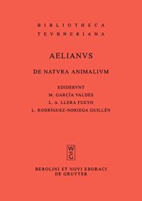 cover of the book De Natura Animalium