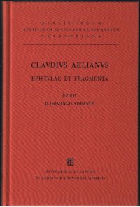 cover of the book Claudii Aeliani Epistulae et Fragmenta