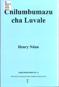 cover of the book Chilumbumazu cha Luvale (Zambia and Angola)