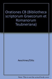 cover of the book Aeschinis Orationes