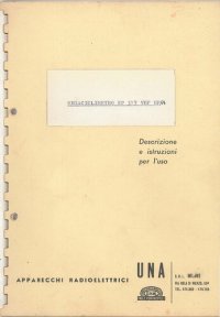 cover of the book Unaohm Start s.r.l. - Megaciclimetro EP 517 VHF HFA