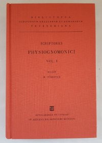 cover of the book Scriptores physiognomonici. Volume I Physiognomonica Pseudaristotelis, Graece et Latine, Adamantii cum epitomis Graece, Polemonis e recensione Georgii Hoffmanni Arabice et Latine continens