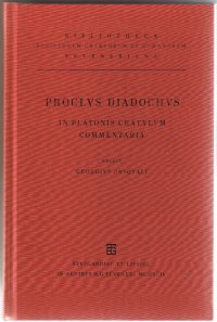 cover of the book Procli Diadochi in Platonis Cratylum commentaria