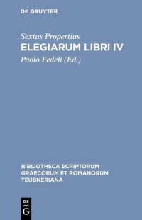 cover of the book Elegiarum Libri IV