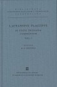 cover of the book Lactantii Placidi in Statii Thebaida commentum: Vol. I. Scholia in Statium