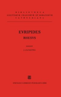 cover of the book Evripides Rhesvs