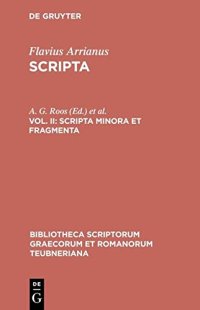 cover of the book Arrianus: Vol. 2: Scripta minora et fragmenta