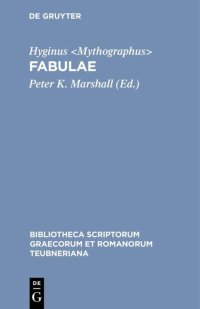 cover of the book Hyginus: Fabulae