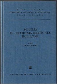 cover of the book Scholia in Ciceronis orationes Bobiensia