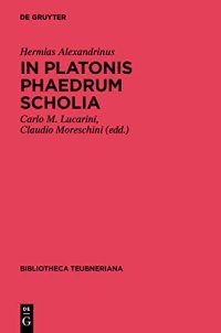 cover of the book In Platonis Phaedrum Scholia