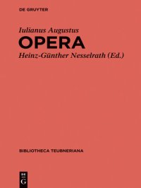 cover of the book Iuliani Augusti Opera