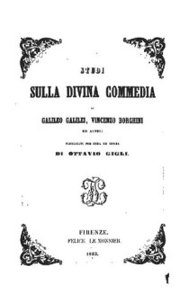 cover of the book Studi sulla Divina Commedia