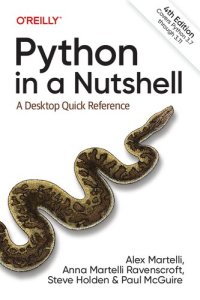 cover of the book Python in a Nutshell: A Desktop Quick Reference