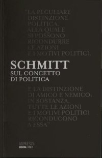 cover of the book Sul concetto di politica