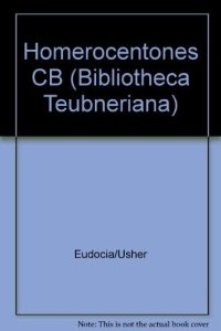 cover of the book Eudocia, Homerocentones