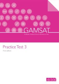 cover of the book GAMSAT Practice Test 3