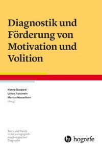 cover of the book Diagnostik und Förderung von Motivation und Volition