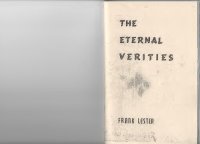 cover of the book Eternal verities by Lester Levenson creator of Sedona Method