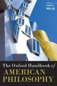 cover of the book The Oxford Handbook of American Philosophy