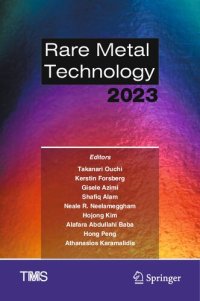 cover of the book Rare Metal Technology 2023