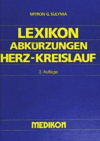 cover of the book Lexikon Abkürzungen Herz-Kreislauf