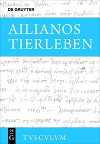 cover of the book Tierleben. Griechisch - deutsch