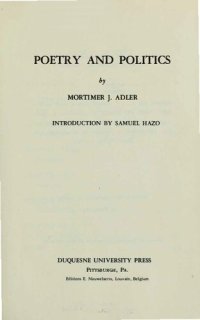 cover of the book Poetry and Politics