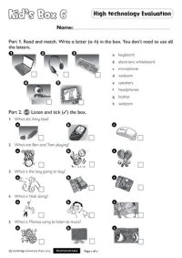 cover of the book Kid's Box Level 6 Tests