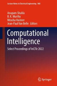 cover of the book Computational Intelligence: Select Proceedings of InCITe 2022