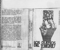 cover of the book Los dueños del Perú [INCOMPLETO]